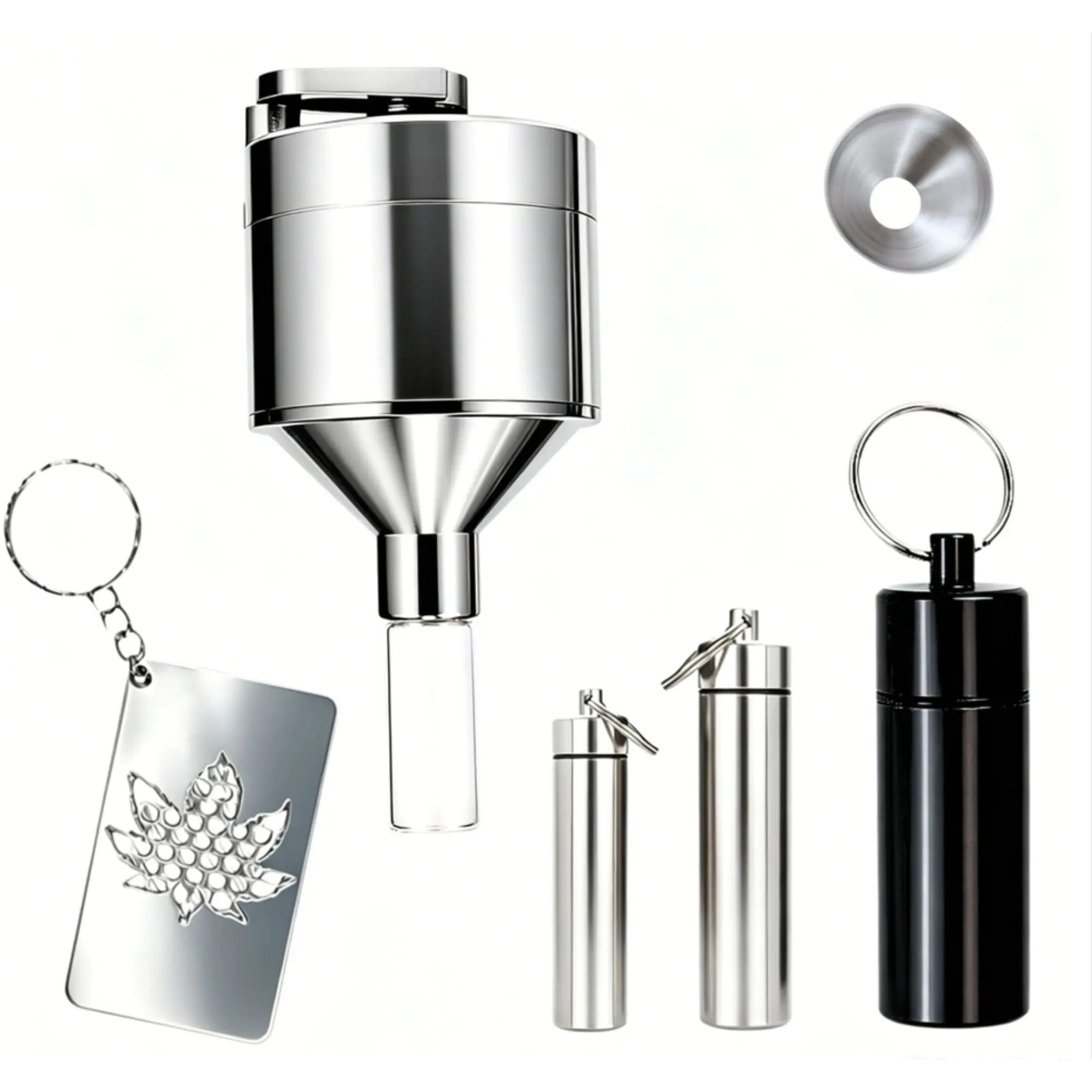 Spice Kit Compact - Portable Compact Spice Grinder Kit With