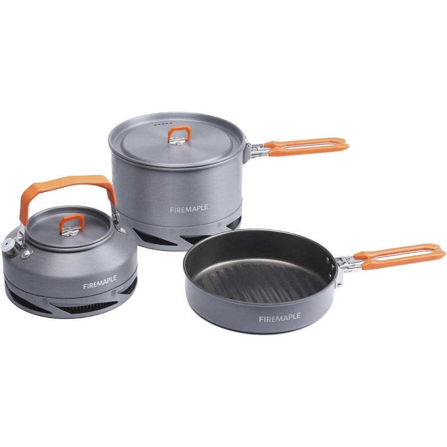 Camping Cooking - Fire-Maple Feast 4 Piece Camping Cookware