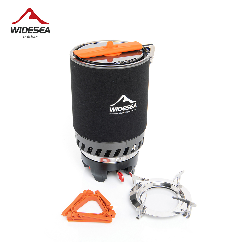 Camping Cooking Tool Set - Widesea Camping Cooking System with Heat