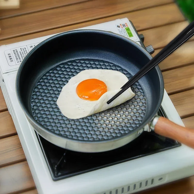 Camping Cooking Candle - MOUNTAINHIKER Upgrade Camping Non-stick Frying Pan