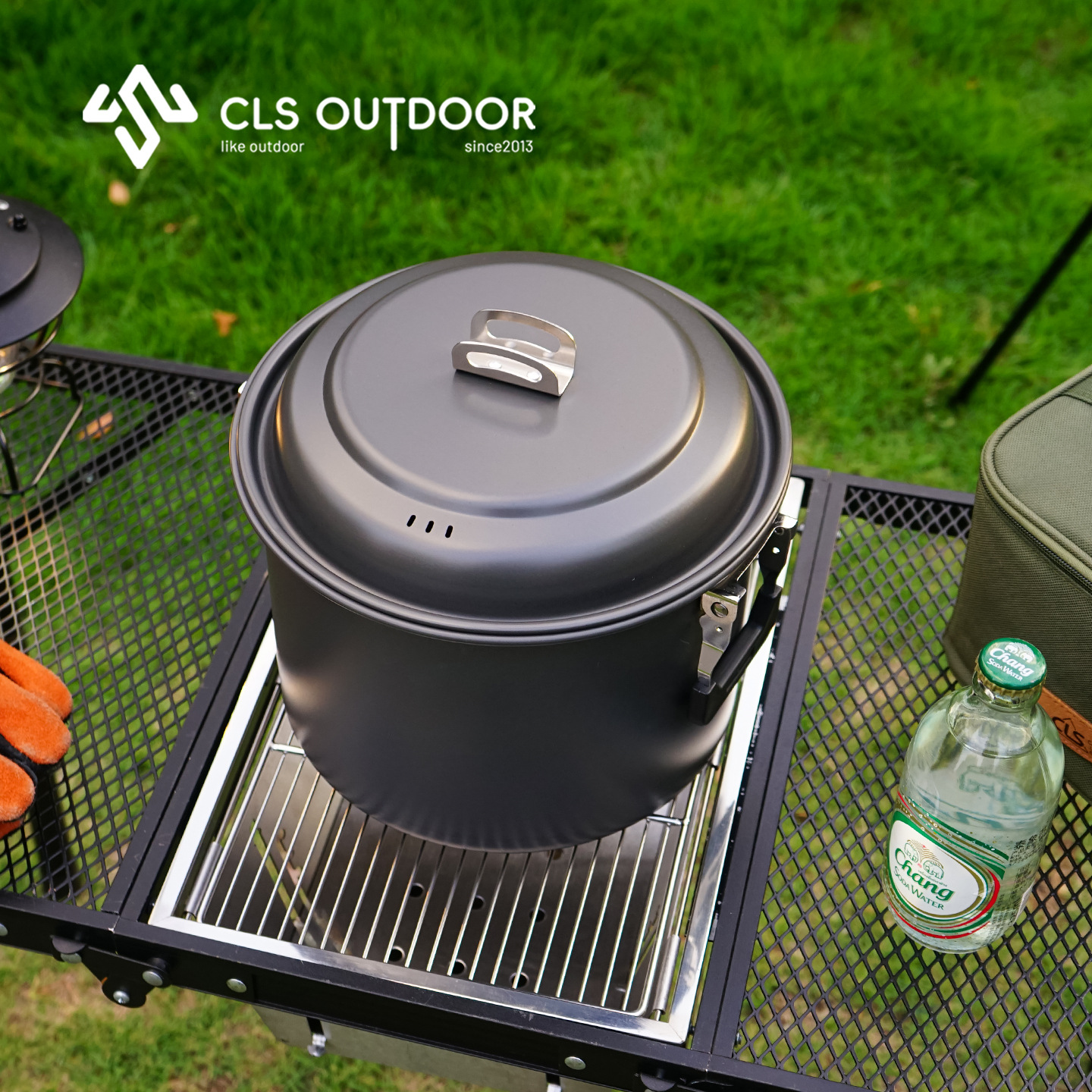 6.5L Large Capacity Mandarin D - Camping Cooking Pot Large review and price