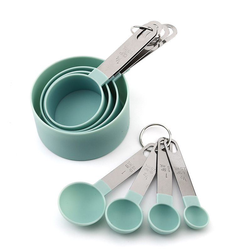 8PCS Measuring Cups Spoons Set - Camping Cooking Tool Set review and price