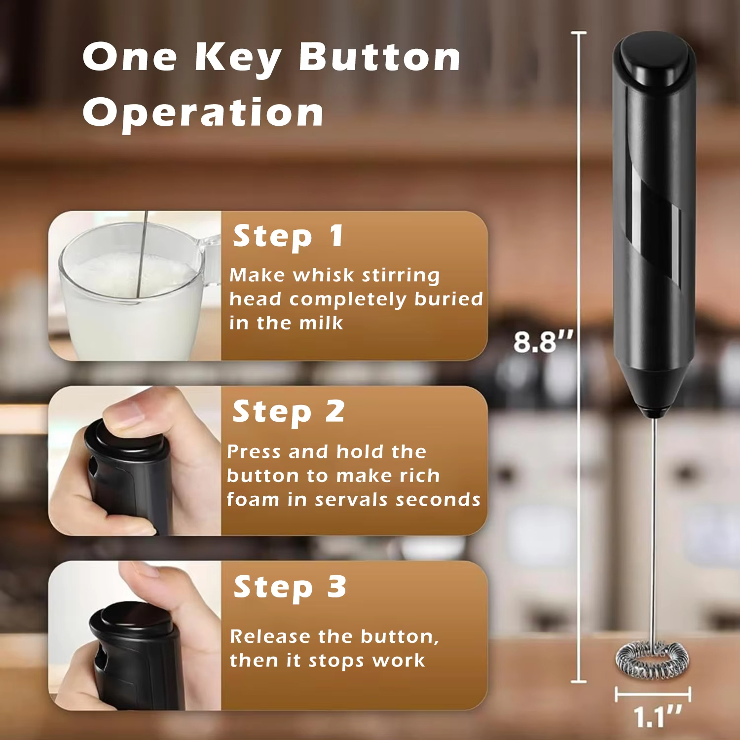 Mini foam machine milk coffee  - Pocket Coffee Maker review and price