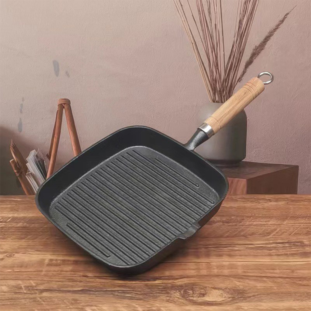 Cast Iron Skillet Steak Pan wi - Camping Cooking Candle review and price