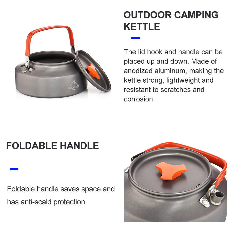 Widesea 1.1L 2L1.5L Camping Wa - Camping Cooking Meals review and price