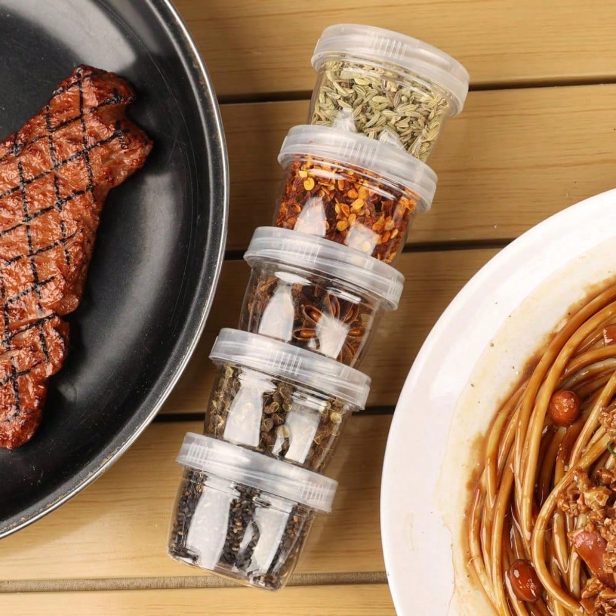 1Pc & 5Pcs Portable Travel Sea - Spice Kit Compact review and price