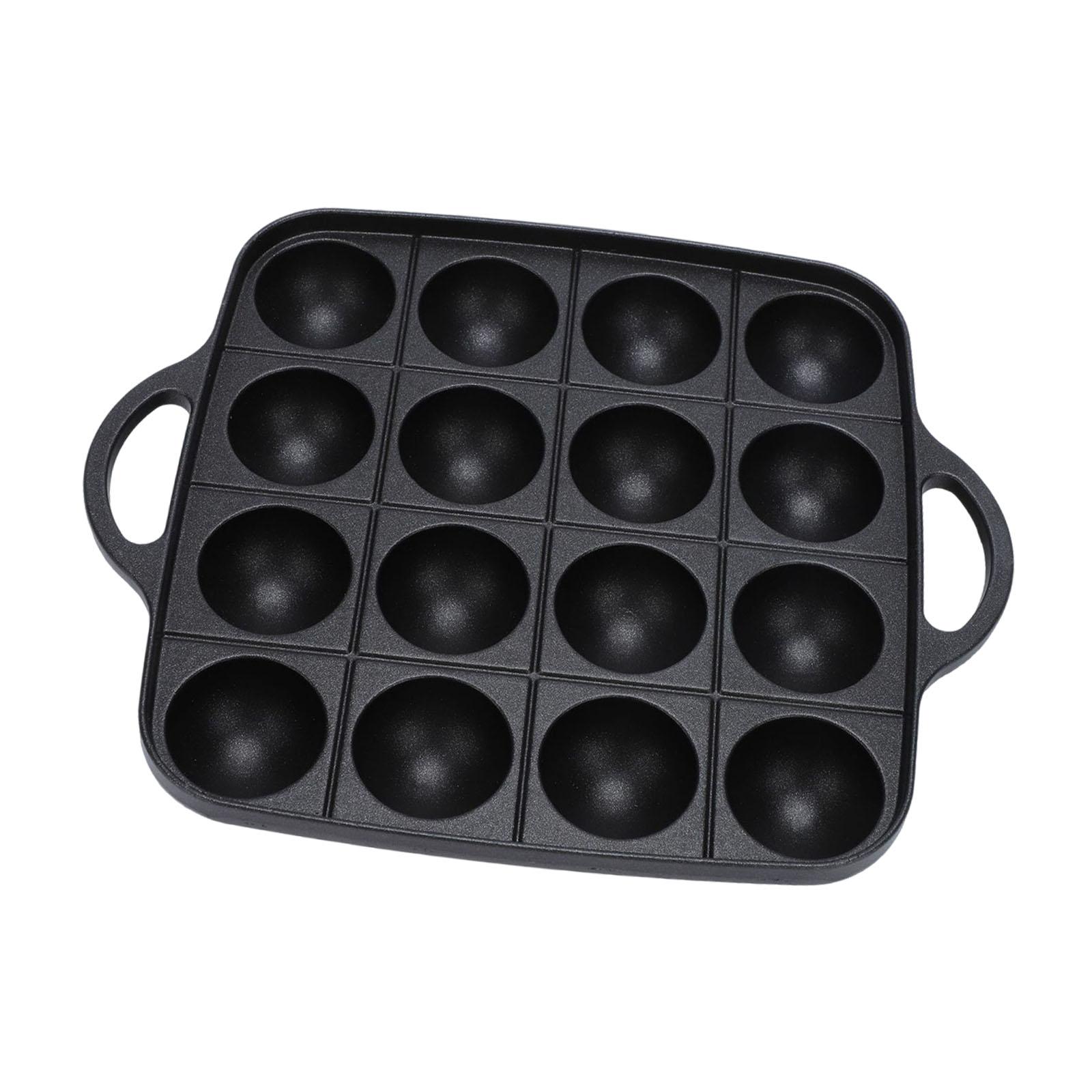 Takoyaki Grill Pan 16 Cavities - Camping Cooking Cast Iron review and price