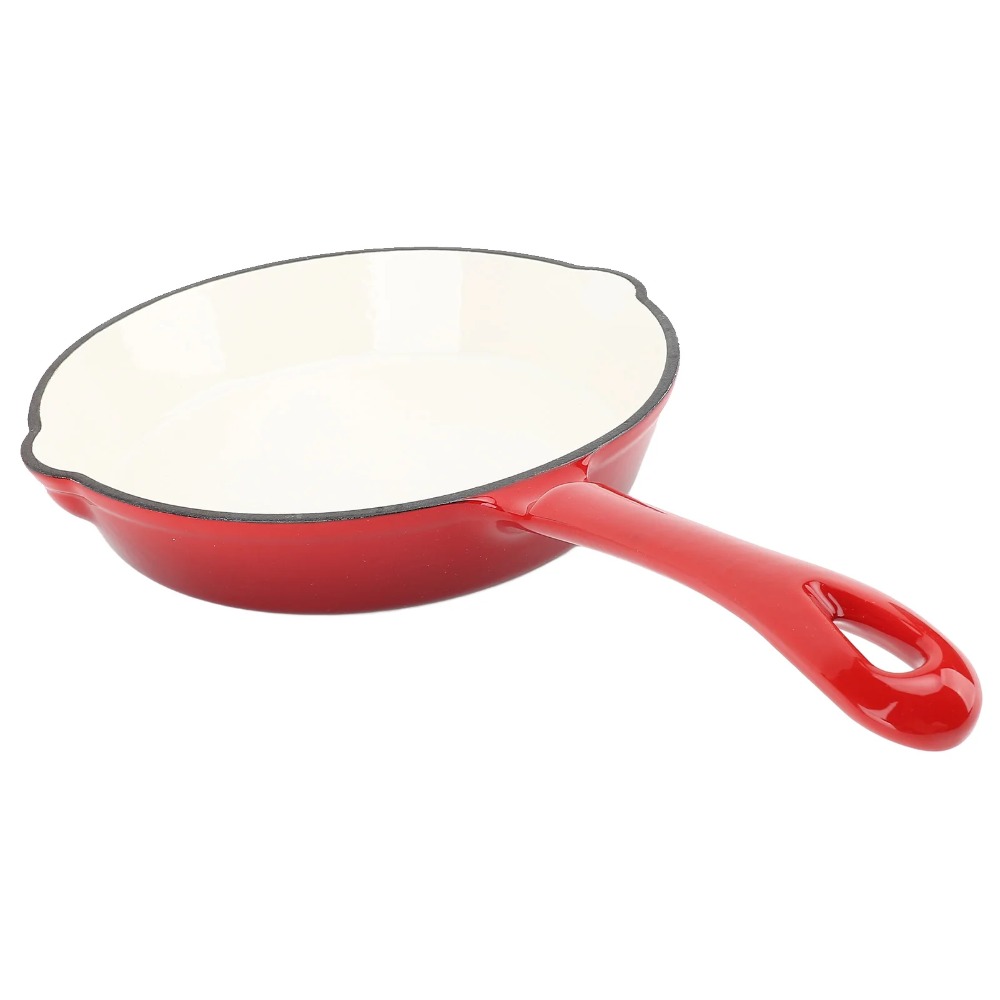 Cast Iron Frying Pan Enameled  - Camping Cooking Without Gas review and price