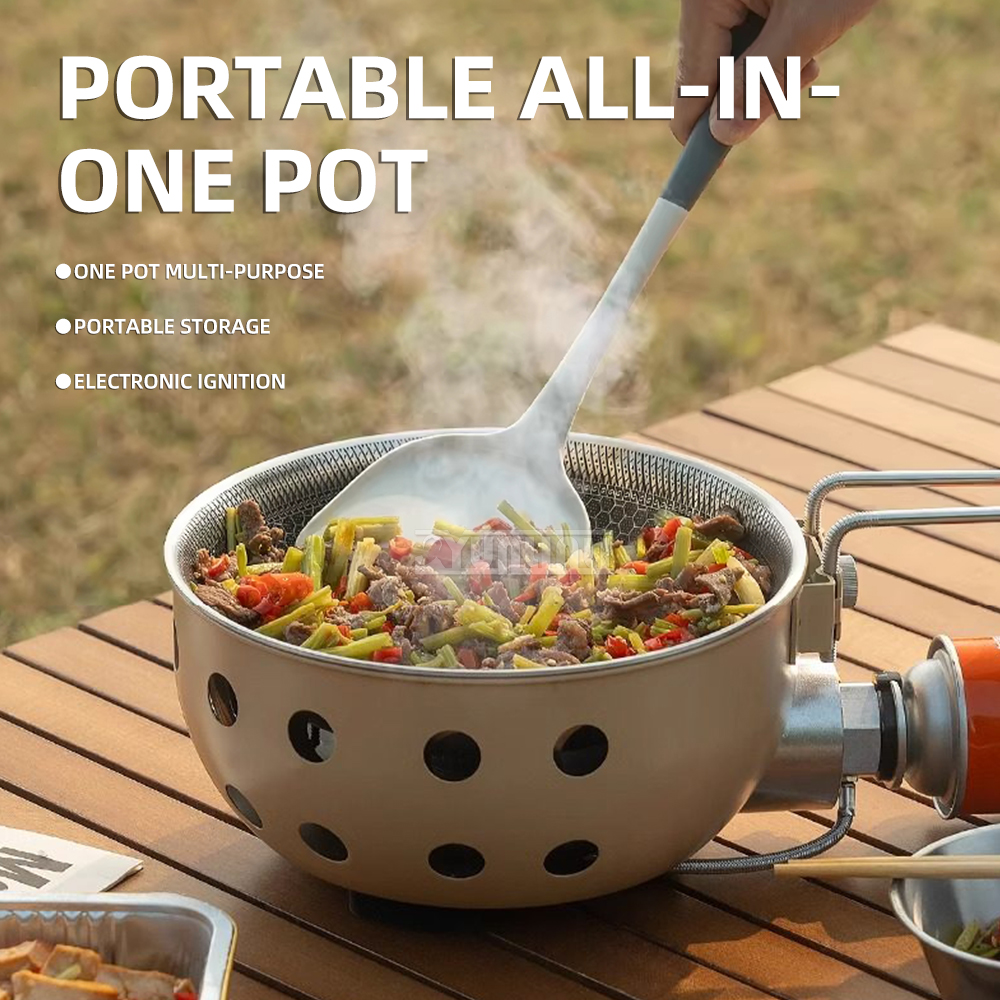 2027 Outdoor portable cassette - Camping Cooking All In One review and price