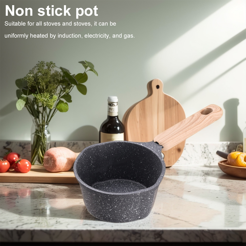 Mini Boiling Pan Wooden Handle - Camping Cooking Candle review and price