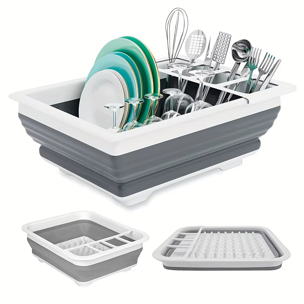 Collapsible Dish Drying Rack w - Camping Cooking Meals review and price