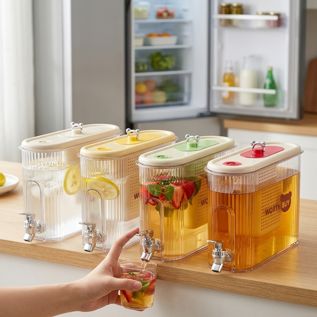 Transparent Plastic Water Jug  - Camping Cooking Pot Large review and price