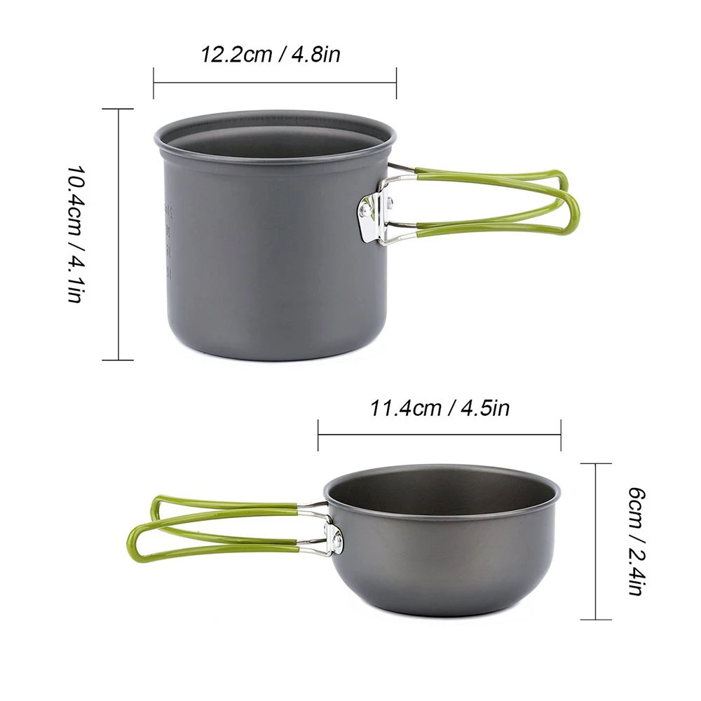Camping Cookware Mess Kit Ultr - Camping Cooking Tool Set review and price