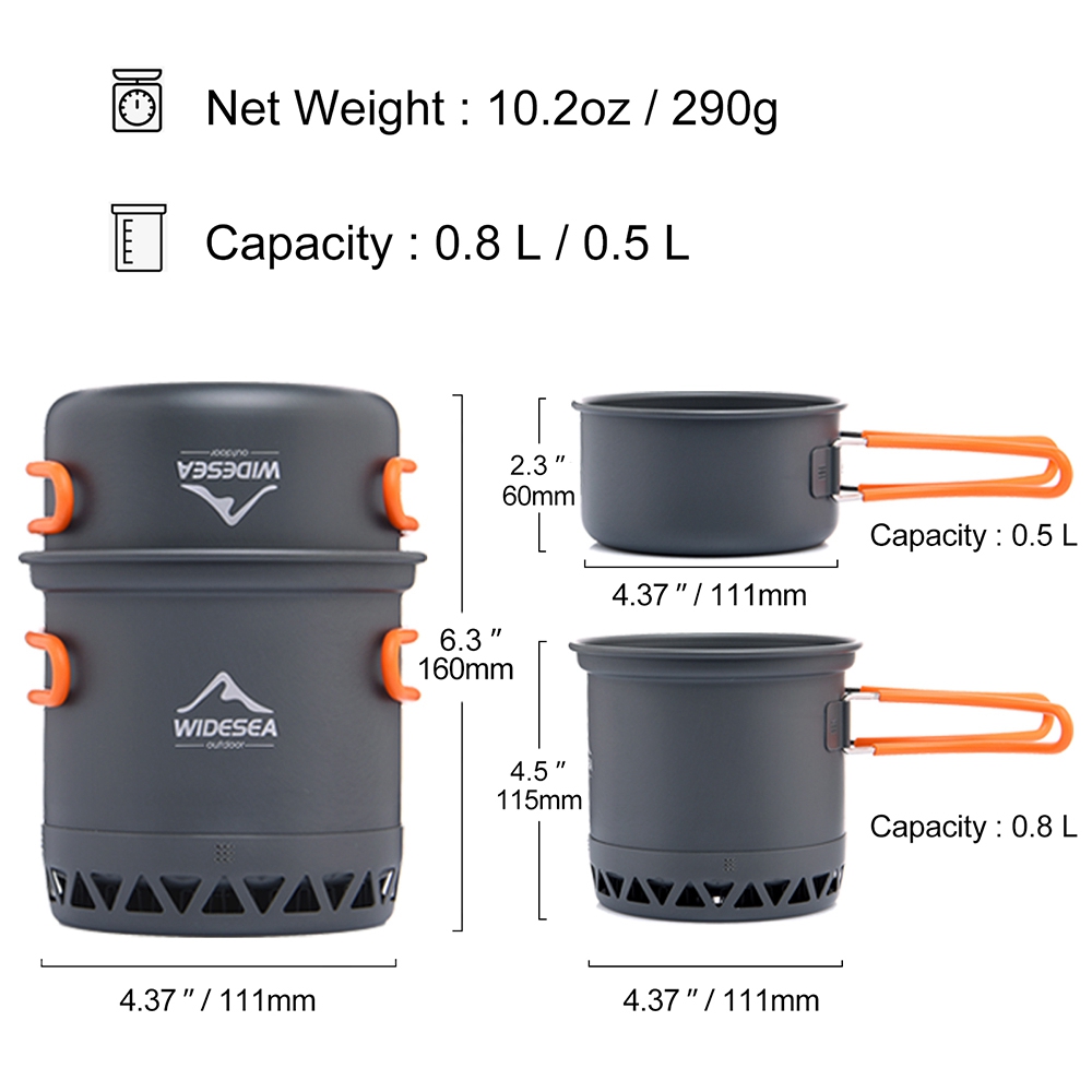 L68AWIDESEA Camping Cookware O - Camping Cooking Equipment Electric review and price