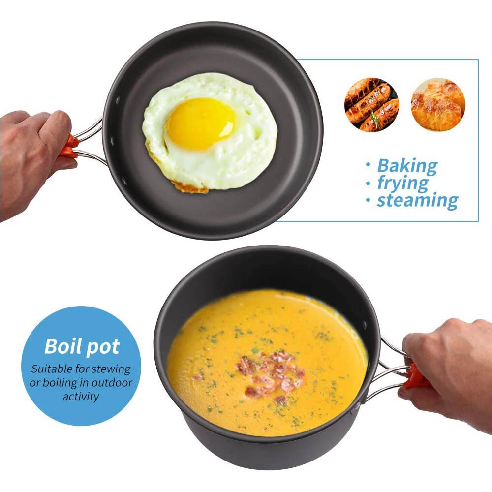 Outdoor camping cooking set, n - Camping Cooking Candle review and price