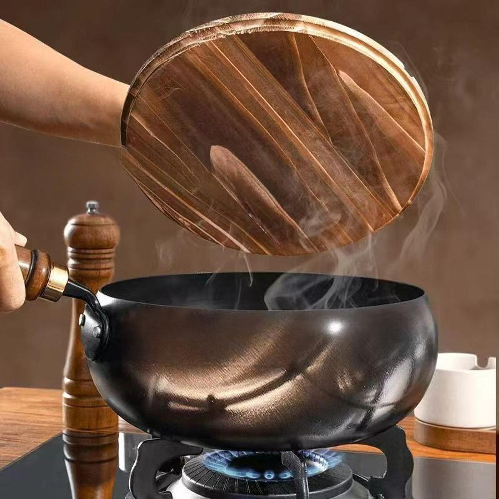 Nonstick Wok No Coating Gas Bo - Camping Cooking Candle review and price