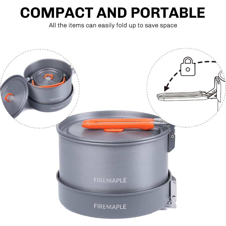 Fire-Maple Feast 4 Piece Campi - Camping Cooking review and price