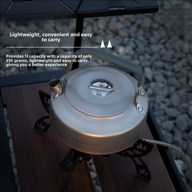 Outdoor Camping Travel Kettle  - Camping Cooking And Drinking review and price