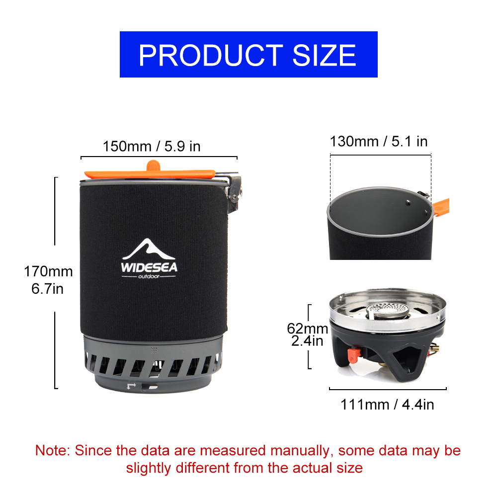 Widesea Camping Cooking System - Camping Cooking Tool Set review and price