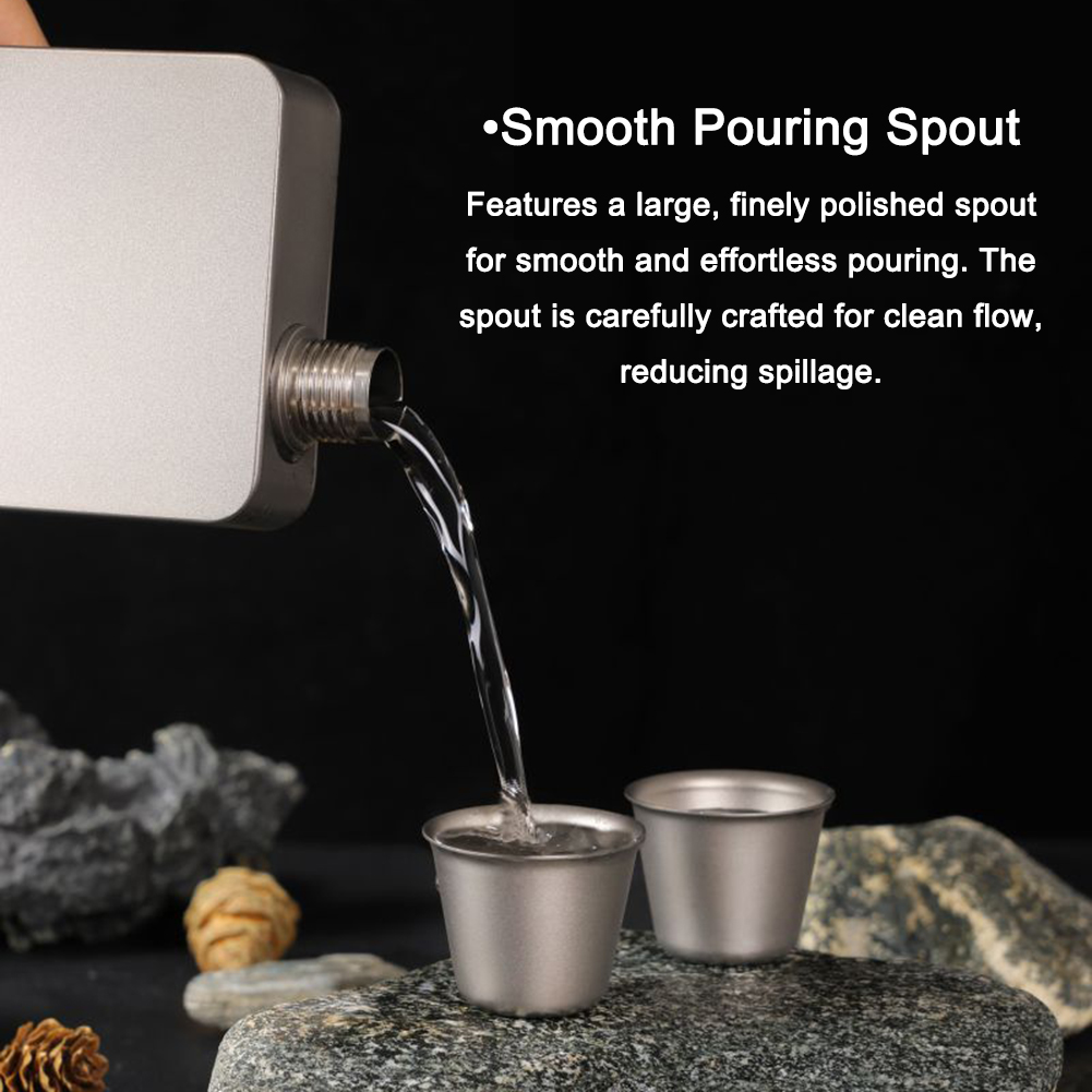 Titanium Wine Flask Set with F - Mess Kit Titanium review and price