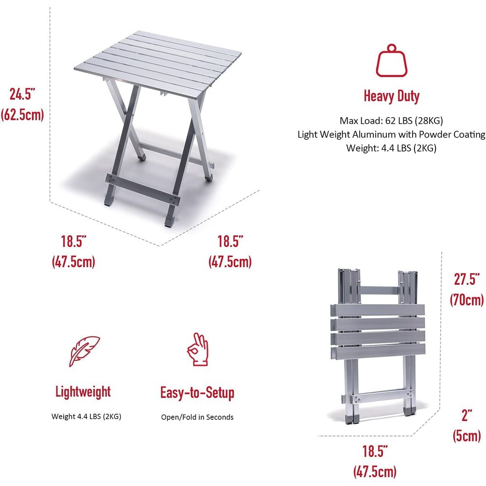 olding Camping Table - Lightwe - Camping Cooking review and price