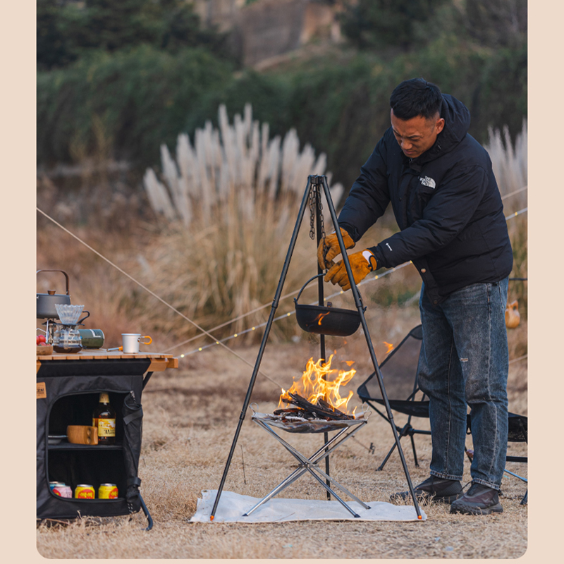 Camping Grills Firewood Stove  - Camping Cooking Multi Tool review and price