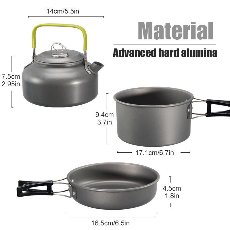 WESTTUNE Camping Cookware Kit  - Camping Cooking Tool Set review and price
