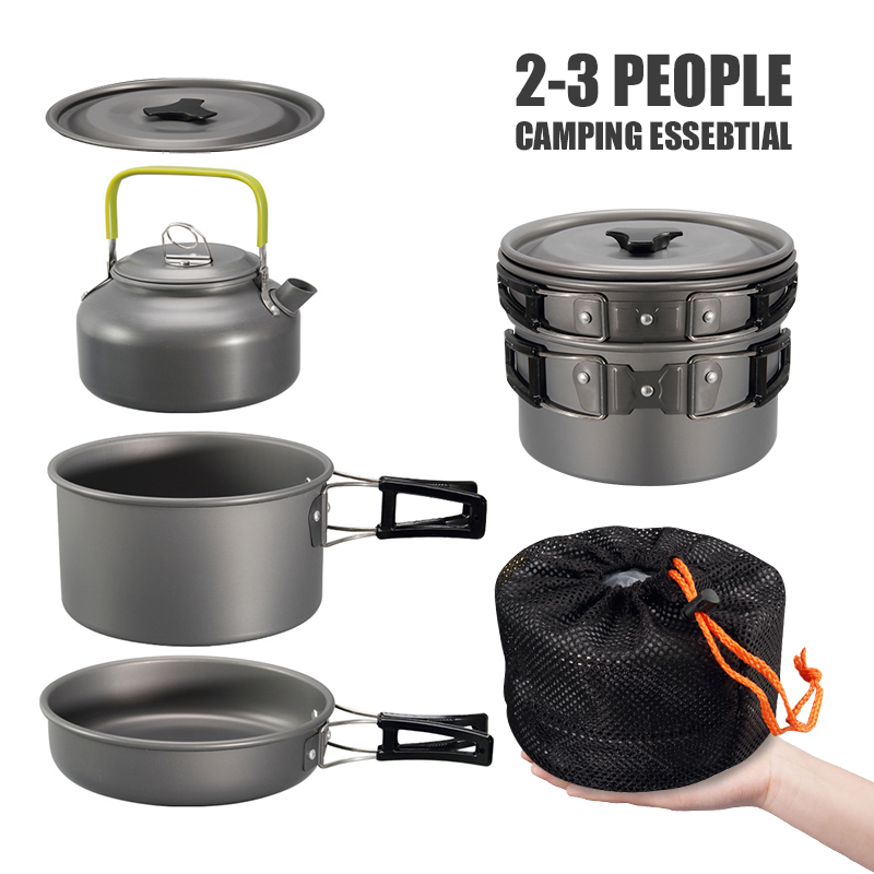 WESTTUNE Camping Cookware Kit  - Camping Cooking Tool Set review and price