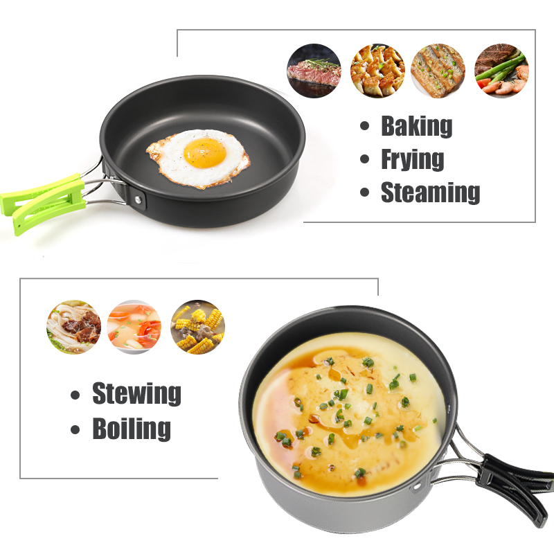 WESTTUNE Camping Cookware Kit  - Camping Cooking Tool Set review and price
