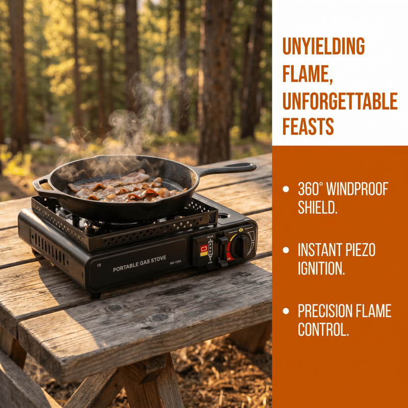 Portable camping barbecue stov - Camping Cooking Candle review and price