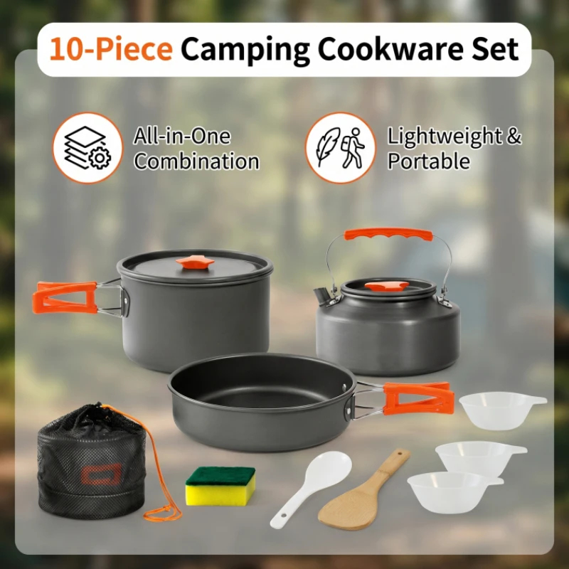 Camping Cookware Set Outdoor P - Camping Cooking All In One review and price