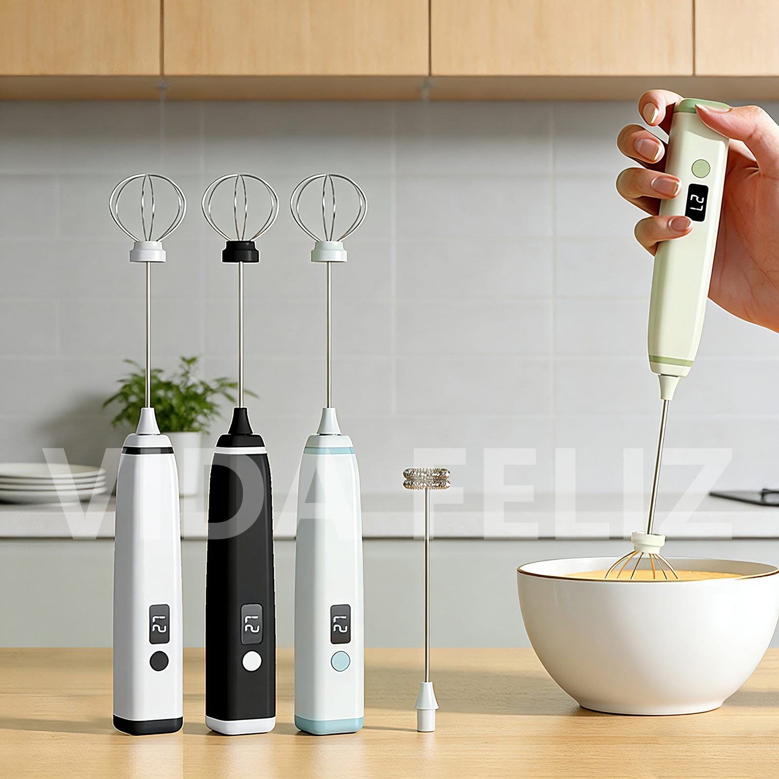 Cordless Handheld Milk Frother - Pocket Coffee Maker review and price
