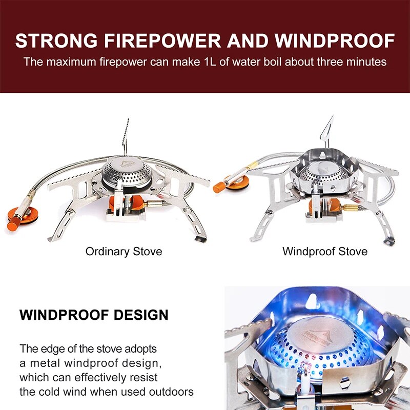 Widesea Camping Burner 3200W W - Camping Cooking Hob review and price