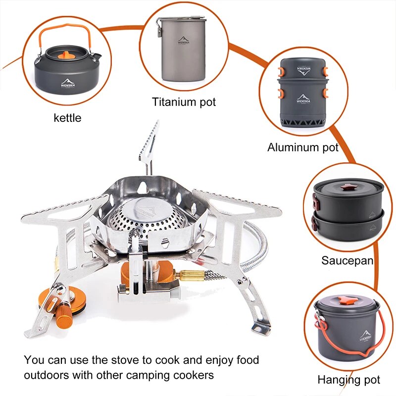Widesea Camping Burner 3200W W - Camping Cooking Hob review and price