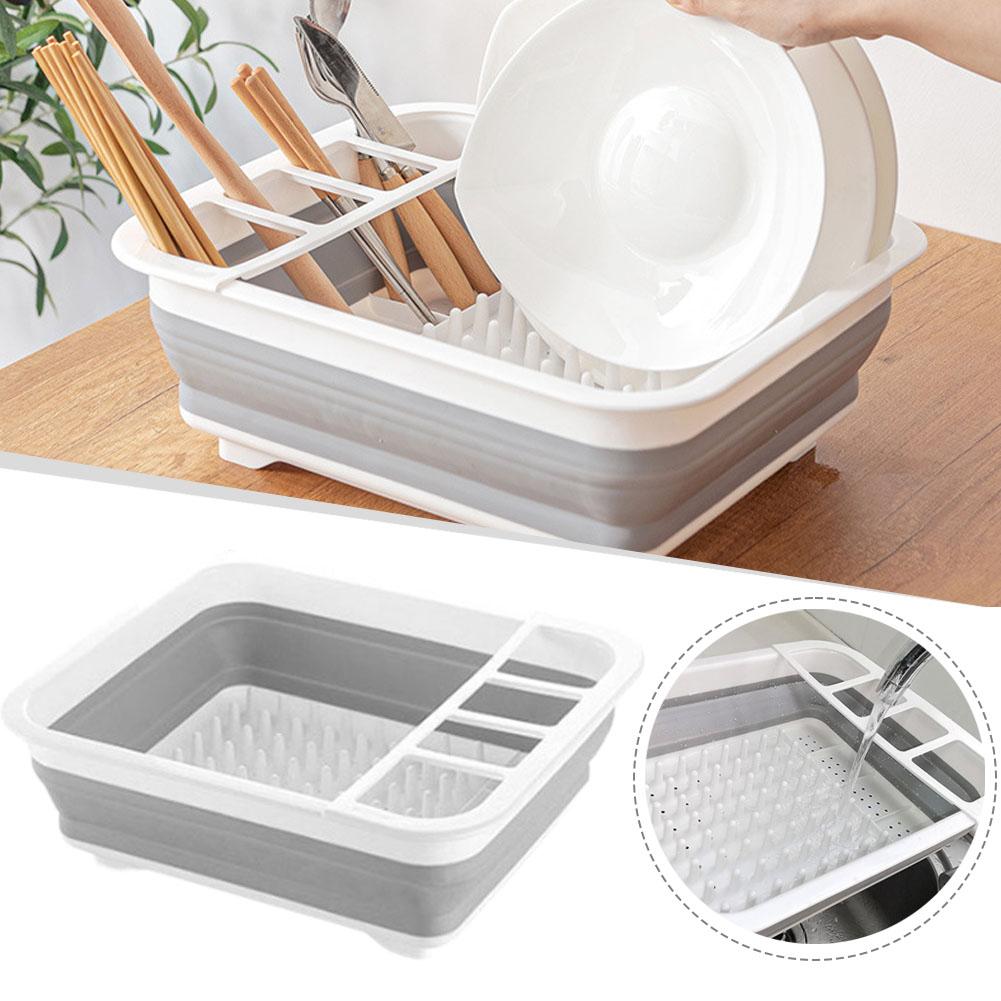 Foldable Dish Drainer Bowl Rac - Camping Cooking Meals review and price