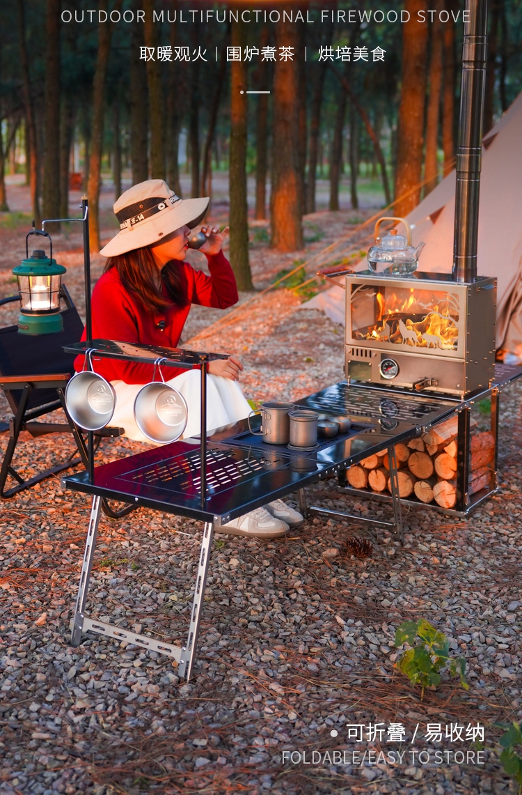 All-In-One Outdoor Stainless S - Camping Cooking All In One review and price