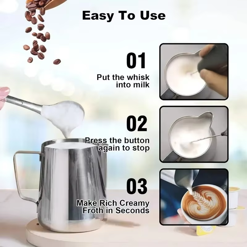 NEW 2026 MINI Milk Frother USB - Pocket Coffee Maker review and price