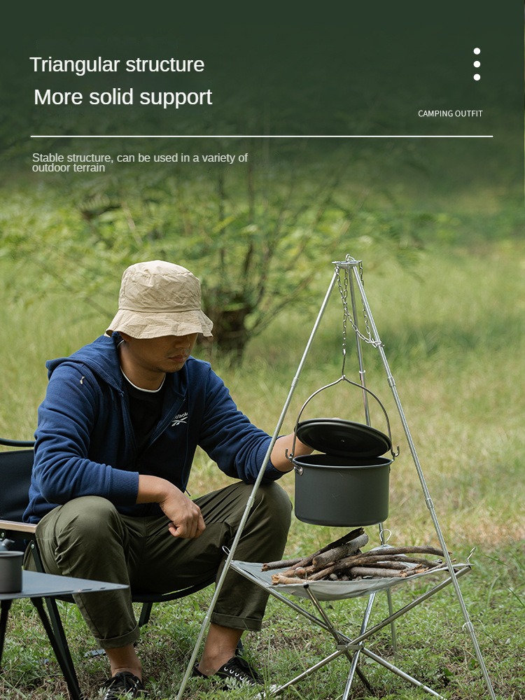 Camping Bonfire Tripod Portabl - Camping Cooking Multi Tool review and price