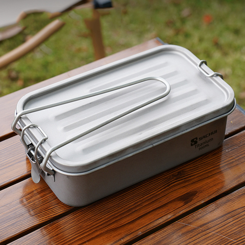 900ml Sealed Titanium Lunch Ca - Mess Kit Titanium review and price