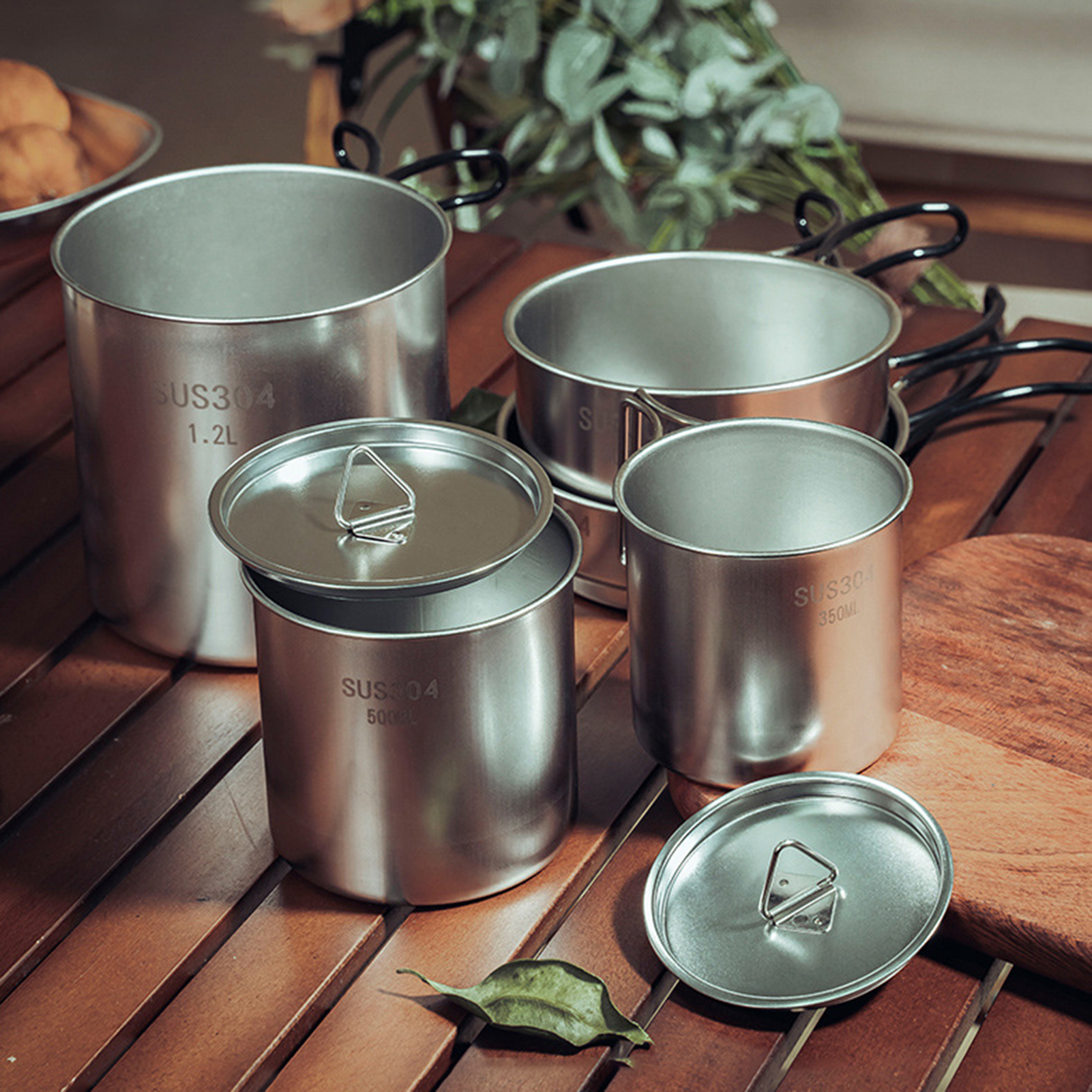 Stainless Steel Camping Cookin - Camping Cooking And Drinking review and price