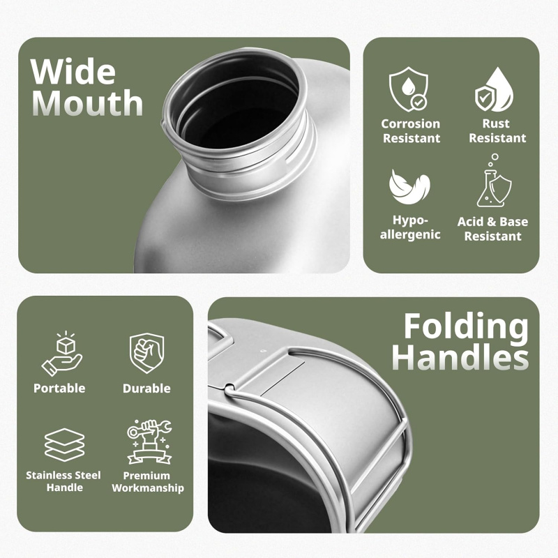 Keith Titanium Bottle Outdoor  - Mess Kit Titanium review and price