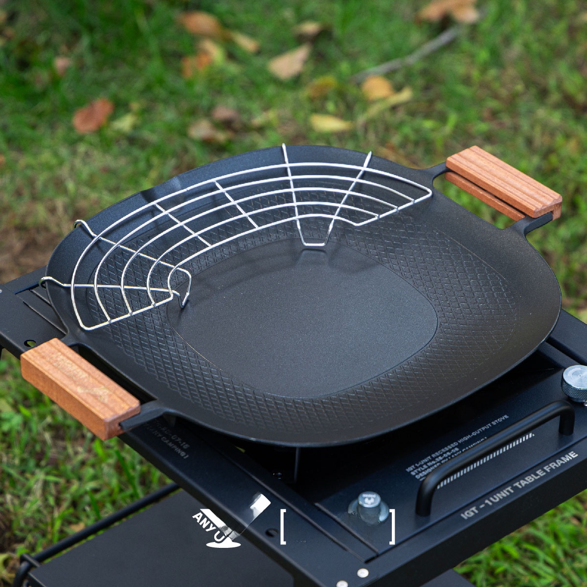 Outdoor Camping BBQ Grill Pan  - Camping Cooking review and price