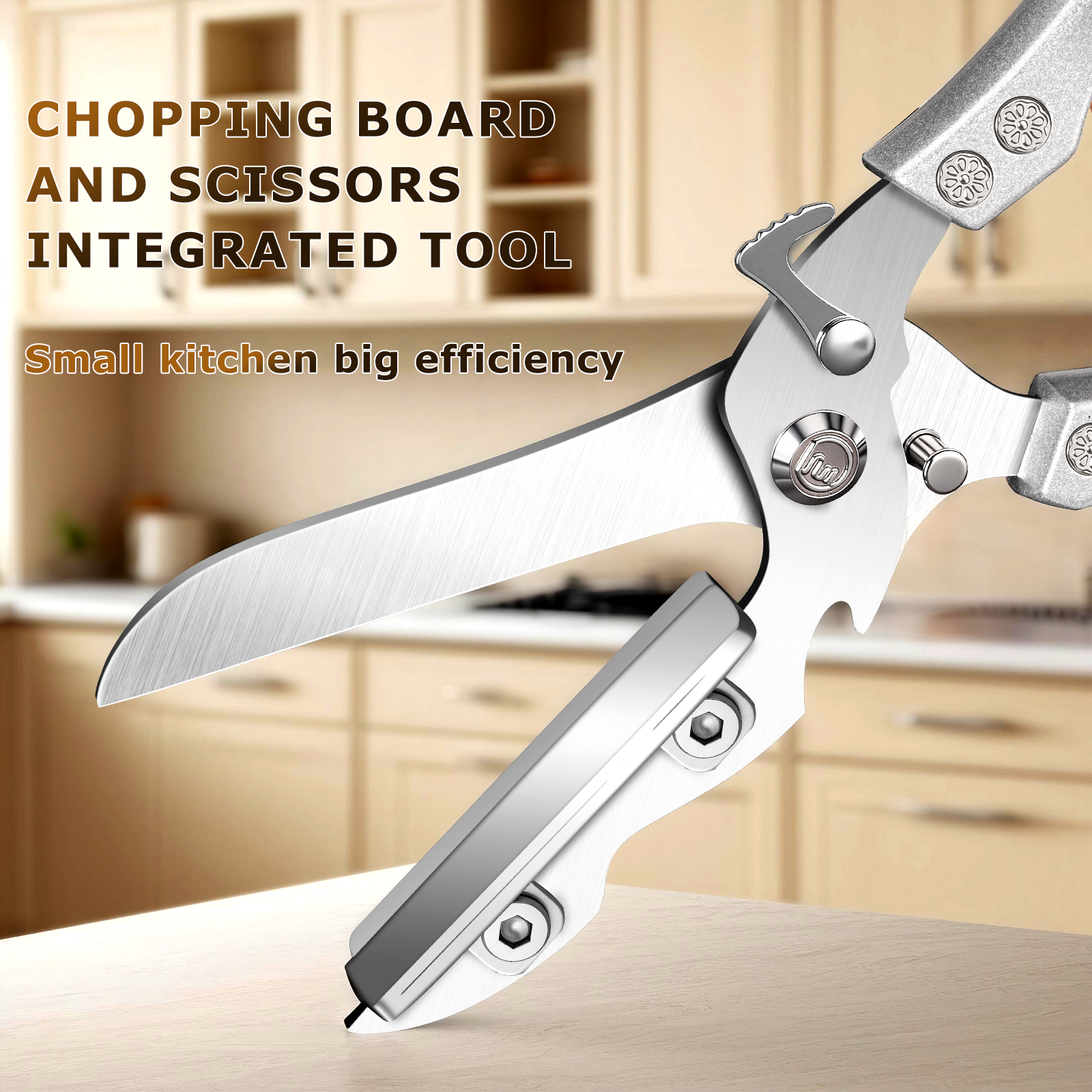 Multifunctional Kitchen Scisso - Camping Cooking All In One review and price