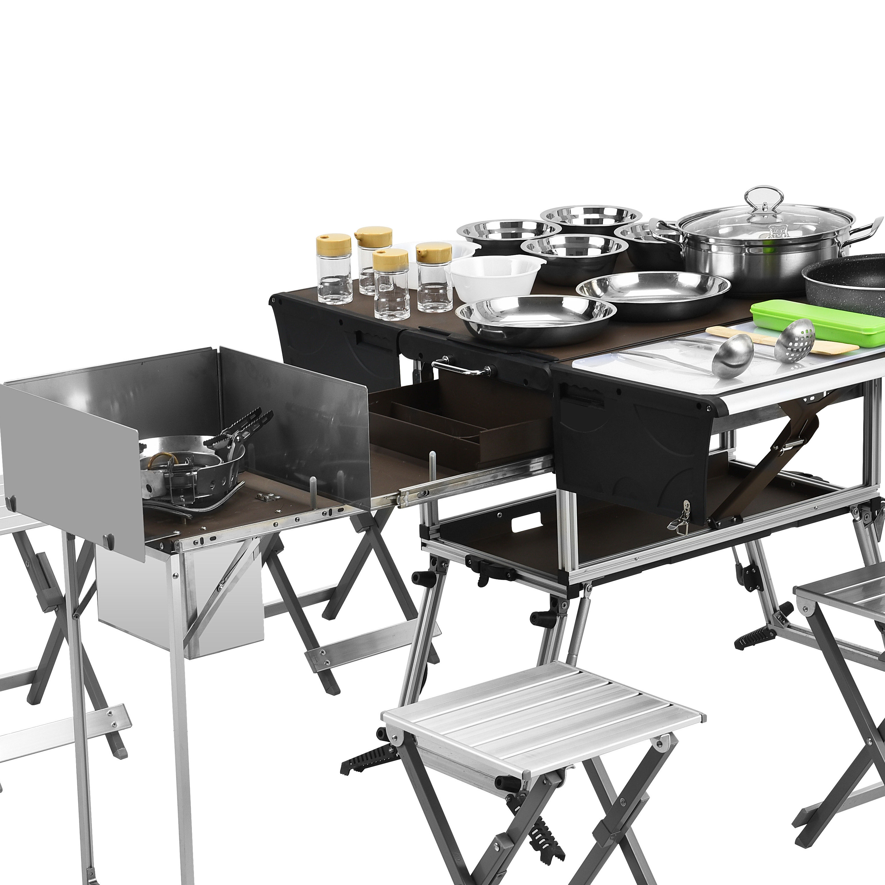 Portable outdoor kitchen cooke - Camping Cooking Equipment Electric review and price