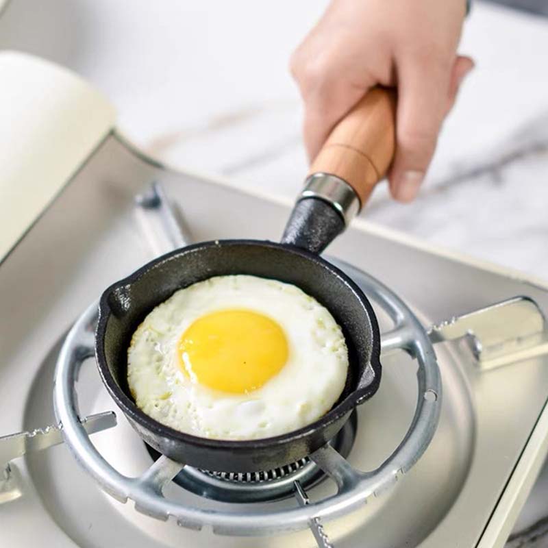 Egg Pan Cast Iron Skillet Fryi - Camping Cooking Cast Iron review and price