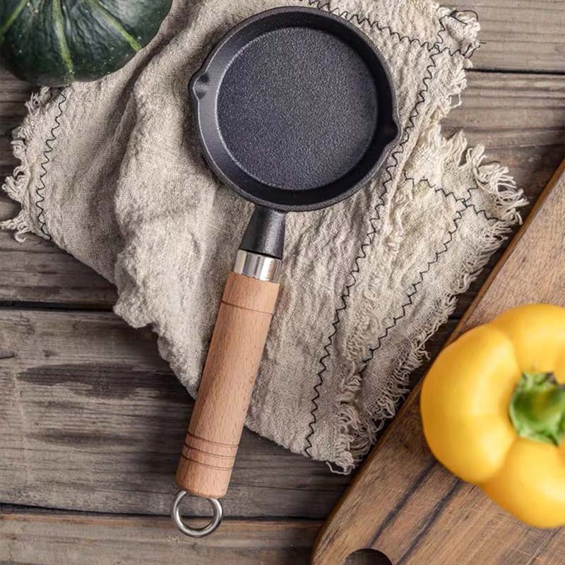 Egg Pan Cast Iron Skillet Fryi - Camping Cooking Cast Iron review and price