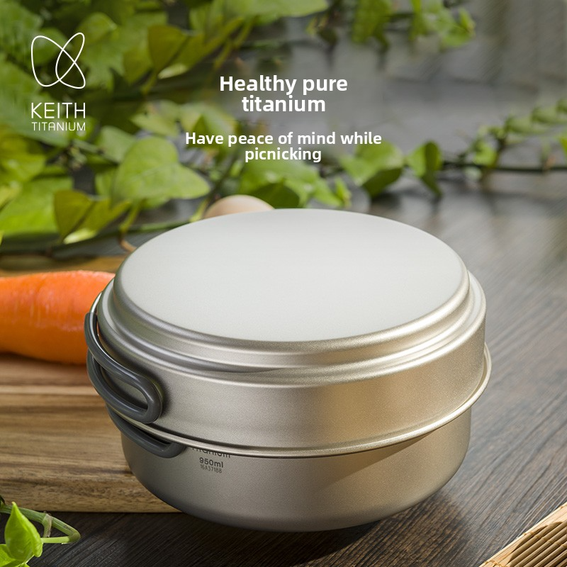 KEITH Pure Titanium 2-Piece Co - Mess Kit Titanium review and price