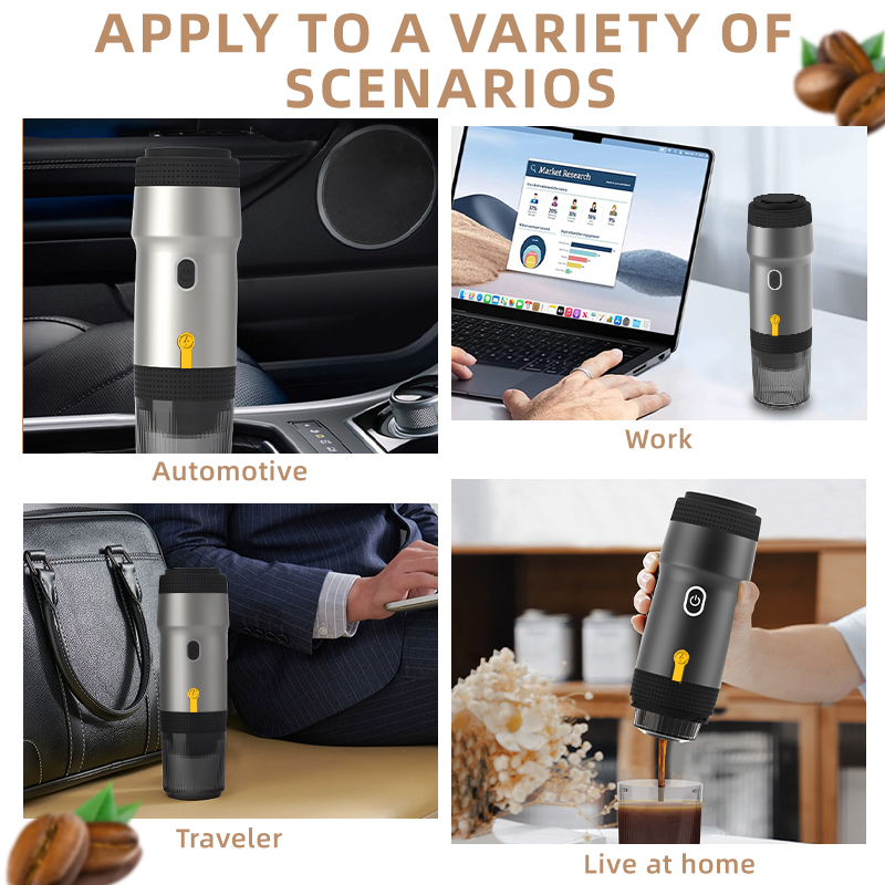 60ml portable electric wireles - Pocket Coffee Maker review and price