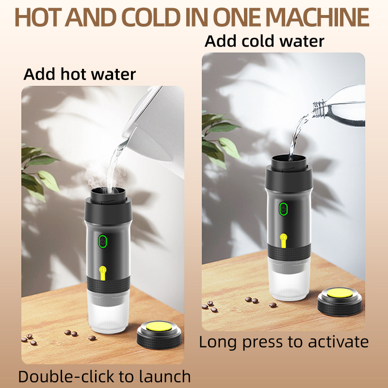 60ml portable electric wireles - Pocket Coffee Maker review and price