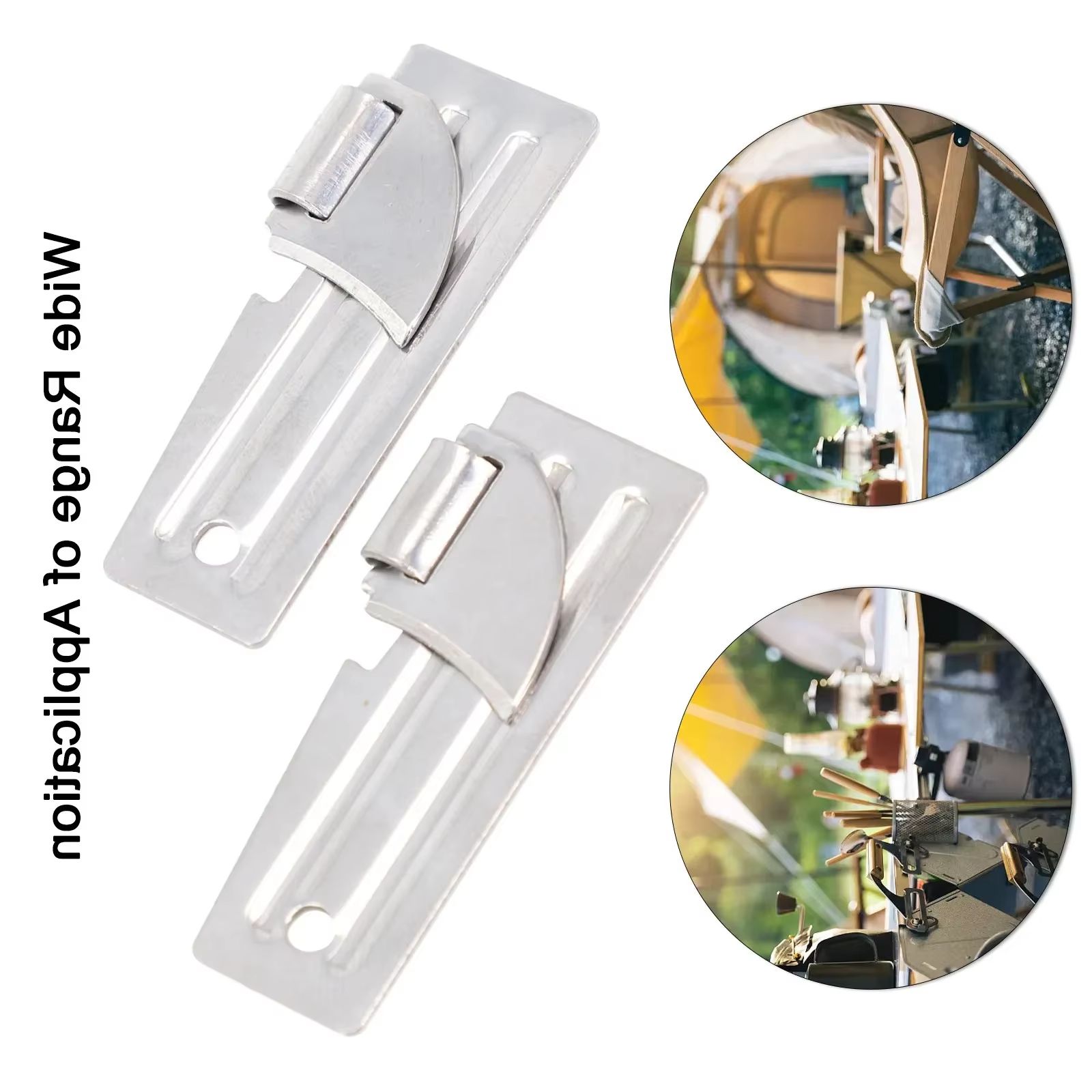 2pcs Stainless Steel Mini Fold - Camping Cooking Multi Tool review and price